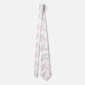 Personalisierte Krawatte und farbenfrohe Neckereie (Rückseite)