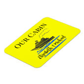 Personalisierte Kreuzentür Leuchtstoffmarkierung Magnet (Linke Seite)