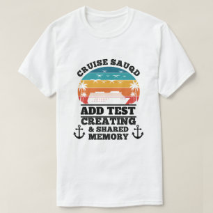 Personalisierte Kreuzfahrt T-Shirt