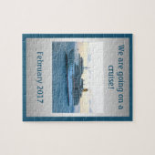 Personalisierte Kreuzfahrt-Überraschung Puzzle (Horizontal)