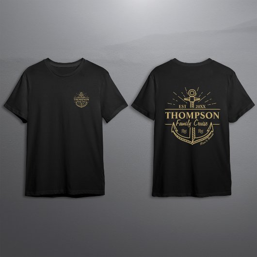 Personalisierte Kreuzfahrtschiff-Gruppe T-Shirt