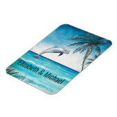 Personalisierte Kreuzfahrttüre Dolphin Marker Magn Magnet (Linke Seite)