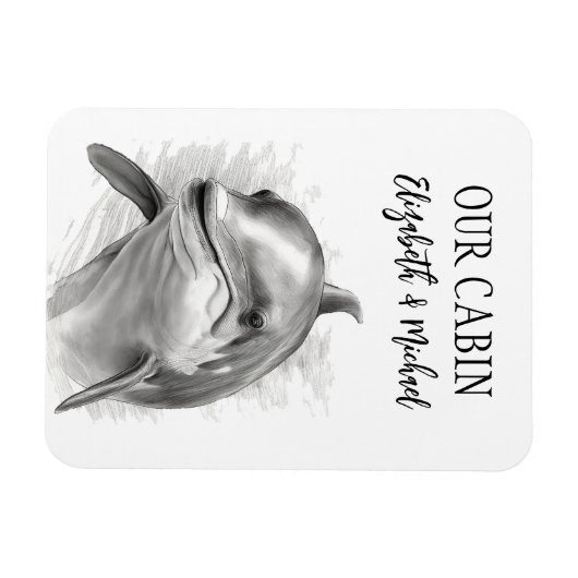 Personalisierte Kreuzfahrttüre Magnet (Horizontal)