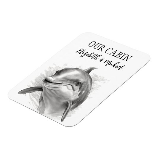 Personalisierte Kreuzfahrttüre Magnet (Linke Seite)