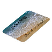 Personalisierte Kreuzfahrttüren Strand Surf Sand Magnet (Linke Seite)