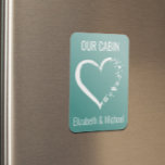 Personalisierte Kreuzungstür Herzstück Lover Magnet<br><div class="desc">Dieses Design kann in dem Bereich personalisiert werden, der durch das Ändern des Fotos und/oder Textes zur Verfügung gestellt wird. Sie können auch angepasst werden, indem Sie auf Vorlage personalisieren klicken und dann auf die Schaltfläche klicken, um weitere Optionen anzupassen, um die Hintergrundfarbe zu löschen oder zu ändern, Text hinzuzufügen,...</div>