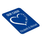 Personalisierte Kreuzungstür Herzstück Lover Magnet (Rechte Seite)