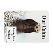 Personalisierte Kreuzungstür Niedliches Meer Otter Magnet (Horizontal)