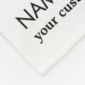 Personalisierte Kriegskunst-Karate-Foto-Collage Fleecedecke (Ecke)