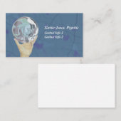 Personalisierte Kristallkugel-Psychische Visitenka Visitenkarte (Vorne/Hinten)