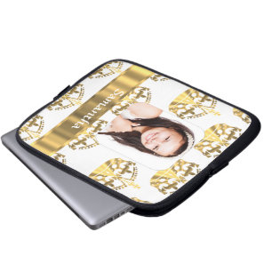Personalisierte Kronenmuster Laptopschutzhülle