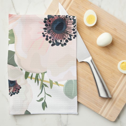 Personalisierte Küche Handtuch Geometric Garden Ro (Viertel Falte)