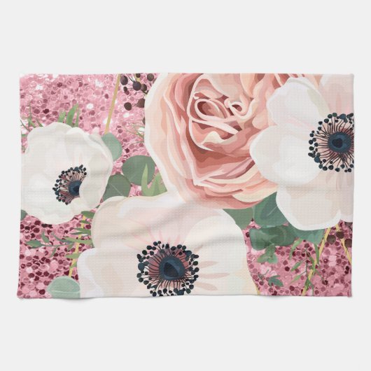 Personalisierte Küche Handtuch Geometric Garden Ro (Horizontal)