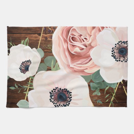 Personalisierte Küche Handtuch Geometric Garden Ro (Horizontal)