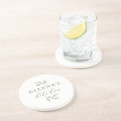 Personalisierte Küche Ihres Namens Getränkeuntersetzer (Seite)