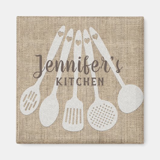 Personalisierte Küche Magnet (Vorne)