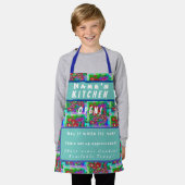 Personalisierte Küche offen + 3Kommentare Spaß Sch Schürze (Getragen)