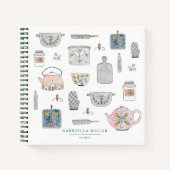 Personalisierte Küche Rezept Notebook Notizblock (Vorderseite)