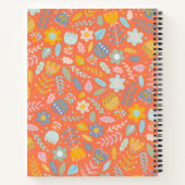 Personalisierte Küche Rezept Spielende Blume Blume Notizblock (Rückseite)