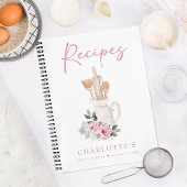 Personalisierte Küche Rosa Rezept Buch