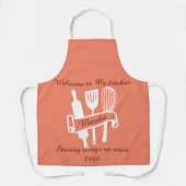 Personalisierte Küche Schürze (Vorderseite)