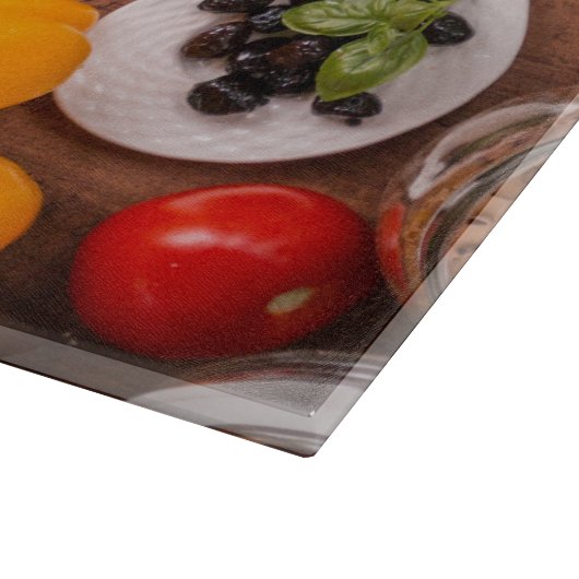 Personalisierte Küchenabteilung Schneidebrett (Ecke)