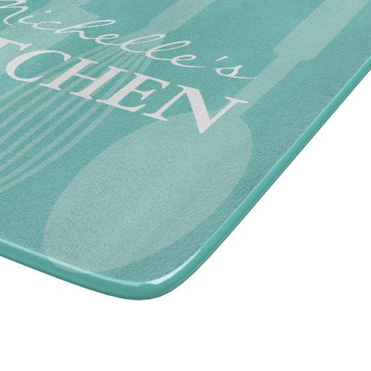 Personalisierte Küchenherstellung mit Schneidbrett Schneidebrett (Ecke)