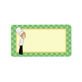 Personalisierte Küchenkennzeichen Adressaufkleber