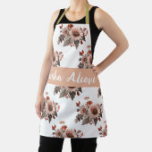 Personalisierte Küchenschürze mit Blumenmuster Schürze (InSitu)