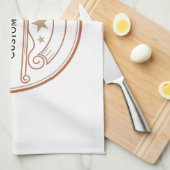 Personalisierte Küchentücher Individuelle Name (Viertel Falte)