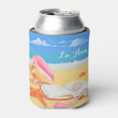 Personalisierte Kühle an der Küste Dosenkühler (Kanne Vorderseite)
