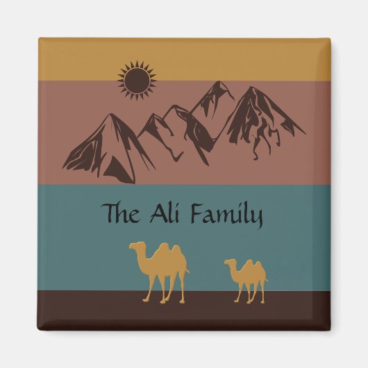 Personalisierte Kühlschrank-Magnete Magnet (Vorne)