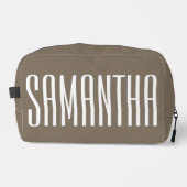 Personalisierte Kulturbeuteltasche für Sie oder zu Waschbeutel (Vorderseite)