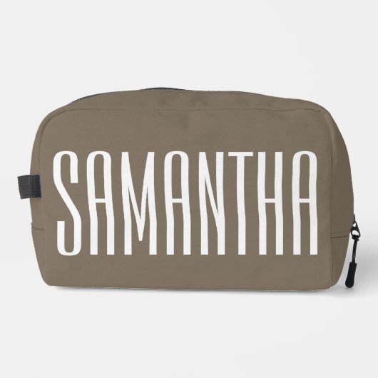 Personalisierte Kulturbeuteltasche für Sie oder zu Waschbeutel (Vorderseite)
