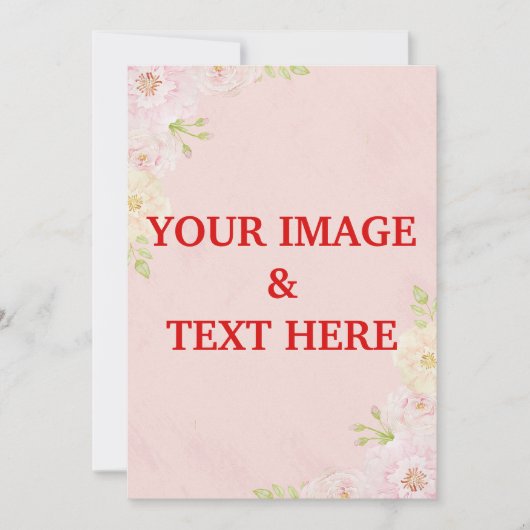 Personalisierte kundenspezifische Einladung für Ih (Vorderseite)