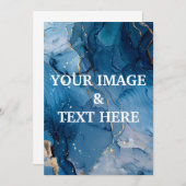 Personalisierte kundenspezifische Einladung für Ih (Vorne/Hinten)