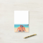 Personalisierte kundenspezifische Foto Post-it®-Hi Post-it Klebezettel (Auf Schreibtisch)