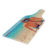 Personalisierte kundenspezifische Foto-Zuschnitt Schneidebrett (Ecke)