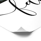 Personalisierte, kundenspezifische Fotocollage Fotodruck (Ecke)