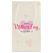 Personalisierte kundenspezifische Geschenk-Tasche Kleine Geschenktüte (Rückseite)