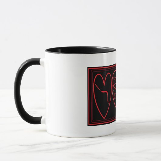 Personalisierte, kundenspezifische Kaffeebeutel mi Tasse (Links)