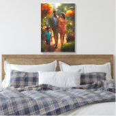 Personalisierte kundenspezifische Leinwand Kunst & (Insitu (Schlafzimmer))