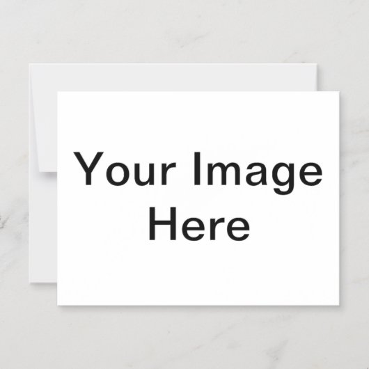 Personalisierte, kundenspezifische Magnetkarte für Magneteinladung (Vorderseite)