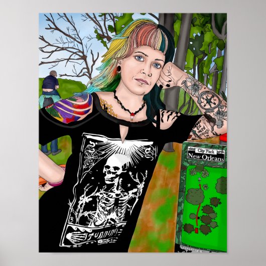 Personalisierte Kunst | Fügen Sie Ihre Kunst hinzu Poster (Vorne)