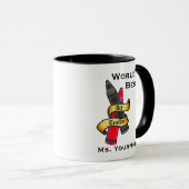 Personalisierte Kunstlehrer-Tasse Tasse (VorderseiteRechts)