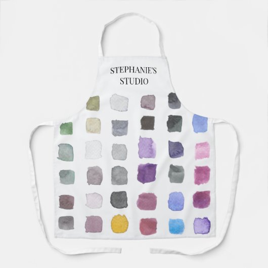 Personalisierte Künstlerin Schürze (Vorderseite)
