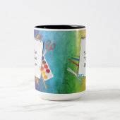Personalisierte Künstlerische Bordvorräte Tasse 2 (Mittel)