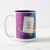 Personalisierte Künstlerische Bordvorräte Tasse 2 (Links)