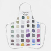 Personalisierte künstlerische Schürze (Vorderseite)