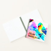 Personalisierte Kunstskizze Notizblock (Innenseite)